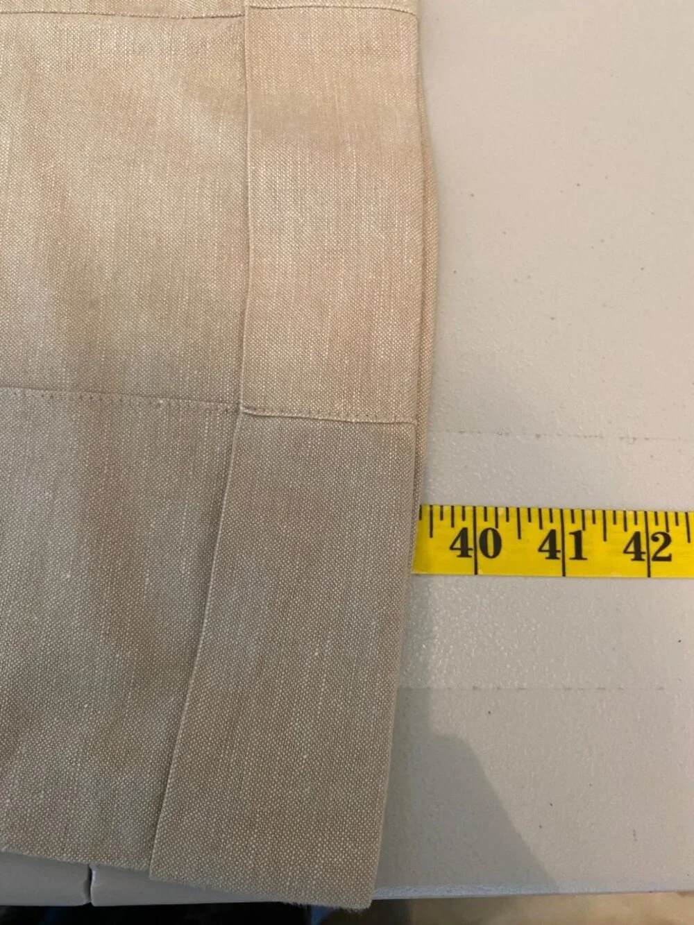 The Limited Beige Linen-Blend Blazer & Wide-Leg Pants Suit Set Small - Picture 14 of 16